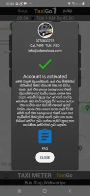 TaxiGo Lanka Driver's App android App screenshot 2